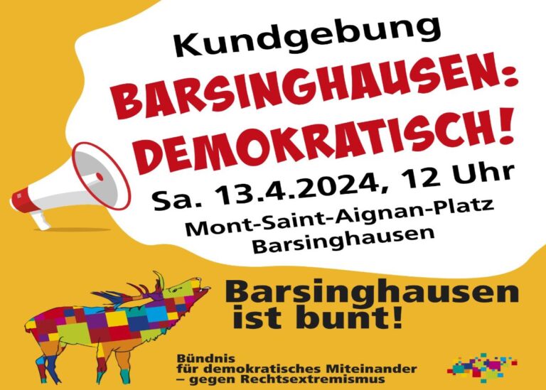 Barsinghausen: Demokratisch!