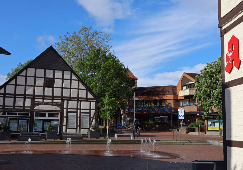 Haus am Thie mit Blick auf das Kloster